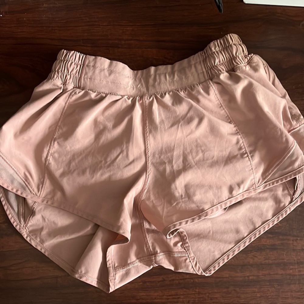 Light pinkish Lululemon shorts
